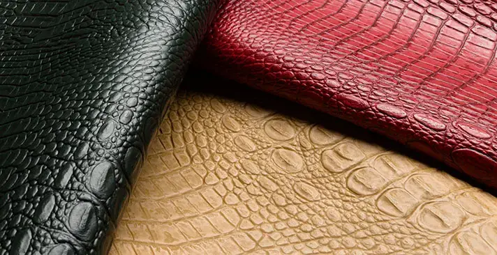 CROCK Faux Crocodile Leather